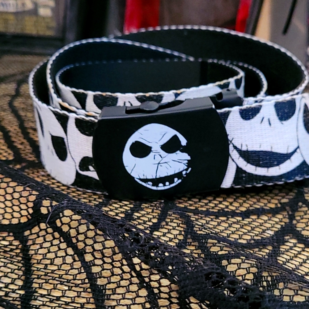 Jack Skellington belt